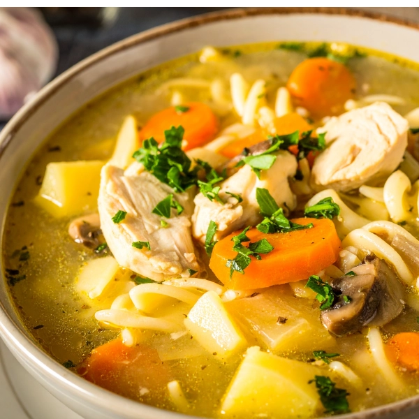 Chicken, Noodle and Vegetable Soup